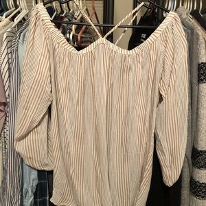 Off the shoulder top